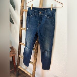 J Brand Woman’s High Rise Distressed Skinny Jeans
